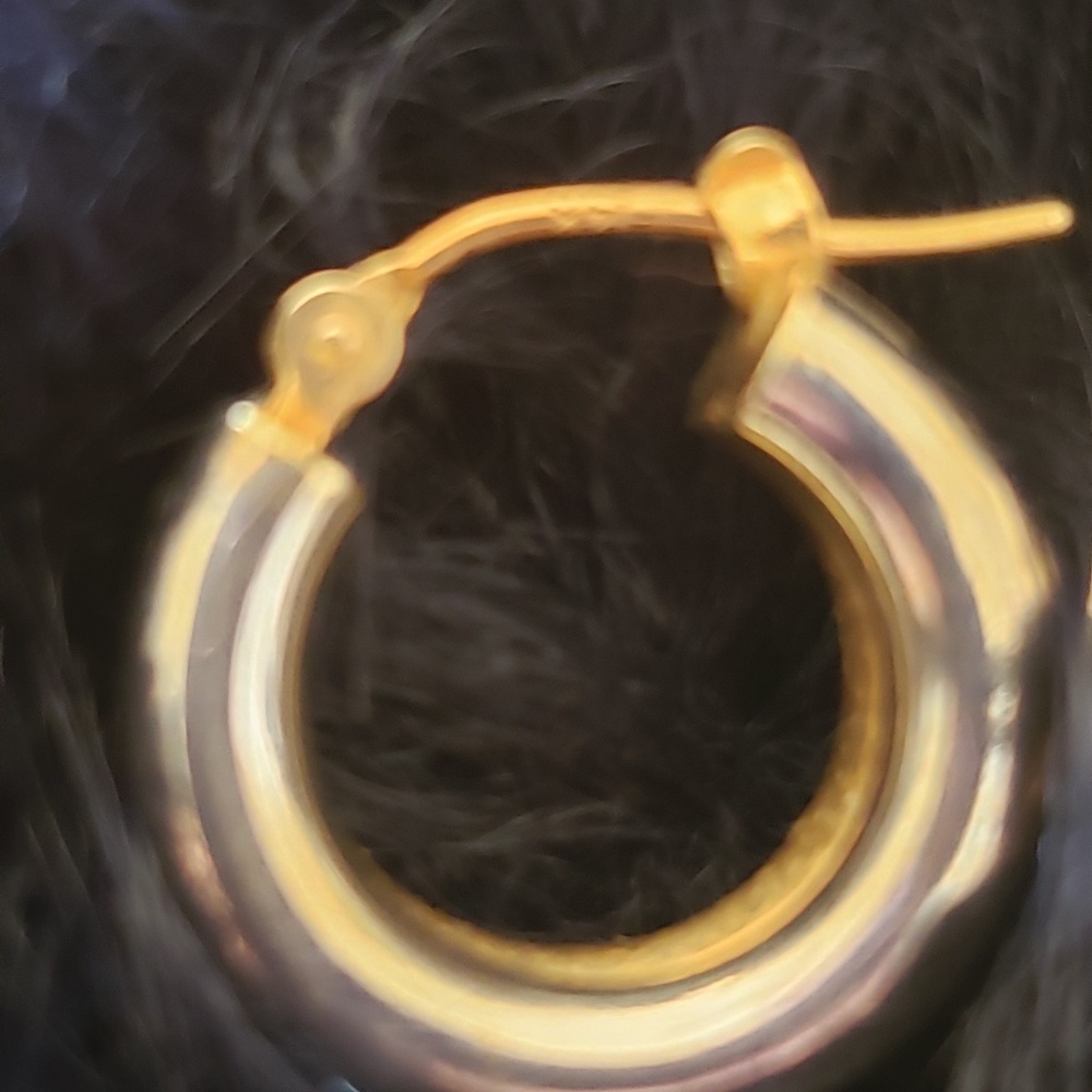 14 k gold earings